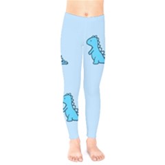 Dinosaur , Cute, Pastel, Kids  Classic Winter Leggings