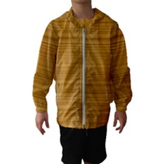 Gold, Desenho, Golden, Metal, Shiny, Kids  Hooded Windbreaker