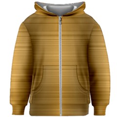 Gold, Desenho, Golden, Metal, Shiny, Kids  Zipper Hoodie Without Drawstring