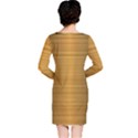 Gold, Desenho, Golden, Metal, Shiny, Long Sleeve Nightdress View2