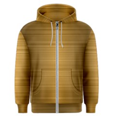 Gold, Desenho, Golden, Metal, Shiny, Men s Zipper Hoodie