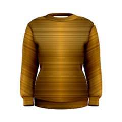 Gold, Desenho, Golden, Metal, Shiny, Women s Sweatshirt