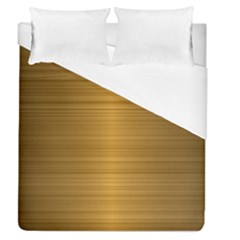 Gold, Desenho, Golden, Metal, Shiny, Duvet Cover (queen Size) by kyorashop23