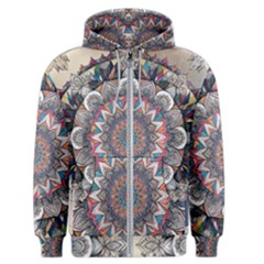 Pattern Nature Men s Zipper Hoodie