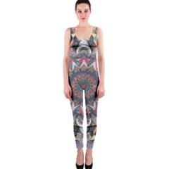 Pattern Nature One Piece Catsuit