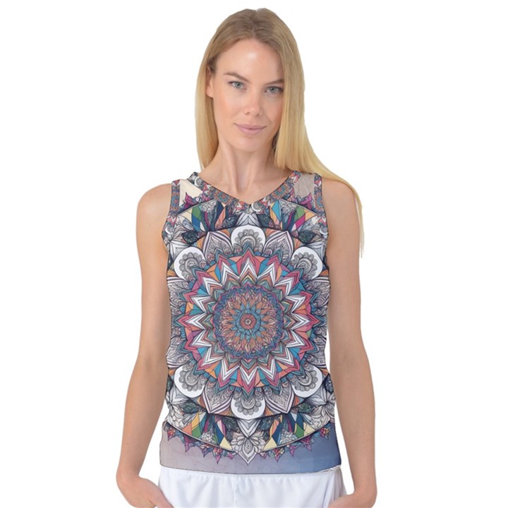 Pattern Nature Women s Basketball Tank Top