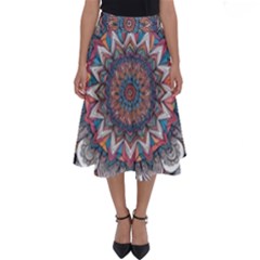 Pattern Nature Perfect Length Midi Skirt