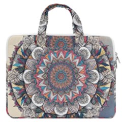 Pattern Nature Macbook Pro 15  Double Pocket Laptop Bag 