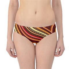 Waves Pattern Abstract Neutrals Hipster Bikini Bottoms