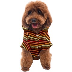 Waves Pattern Abstract Neutrals Dog Coat