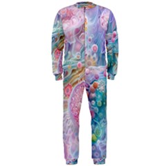 Cells Fluid Bubbles Onepiece Jumpsuit (men)