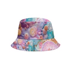 Cells Fluid Bubbles Inside Out Bucket Hat (kids)