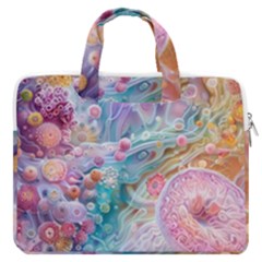 Cells Fluid Bubbles Macbook Pro 13  Double Pocket Laptop Bag