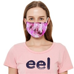 Pink Abstract Lineart Cloth Face Mask (adult) by Maspions