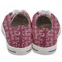 Whimsy Chickens Pattern Women s Low Top Canvas Sneakers View4