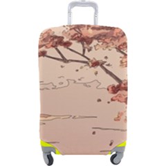 Pastel Nature , Art, Blue, Cute, Luggage Cover (large)