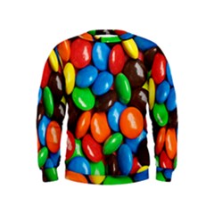 Colorful Candy Background, Close-up Kids  Sweatshirt