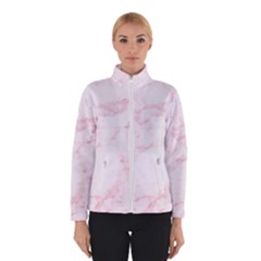 Pink Marble, Gold, Marble, Pattern, Pink, Rose Women s Bomber Jacket