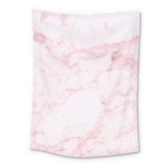 Pink Marble, Gold, Marble, Pattern, Pink, Rose Medium Tapestry