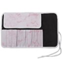 Pink Marble, Gold, Marble, Pattern, Pink, Rose Pen Storage Case (L) View2