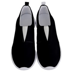 Plain Black Black No Lace Lightweight Shoes by kyorashop23