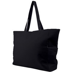 Plain Black Black Simple Shoulder Bag by kyorashop23