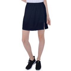 Plain Black Black Tennis Skirt by kyorashop23