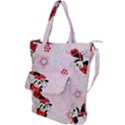 Red, Bow, Mouse, Flower, Child, Paper Shoulder Tote Bag View1