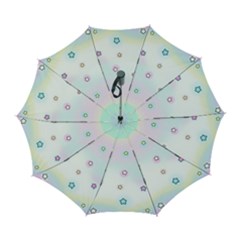 Stars, Cute, Pastel, Pattern Automatic Folding Umbrella With Case (large) by kyorashop23