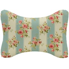 Stripes, Rose,  Texture, Flower, Paper Seat Head Rest Cushion