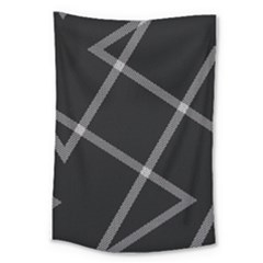 Stripes, Zigzag, Surface, Pattern, Large Tapestry