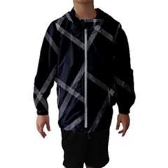 Stripes, Zigzag, Surface, Pattern, Kids  Hooded Windbreaker