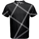 Stripes, Zigzag, Surface, Pattern, Men s Cotton T-Shirt View1