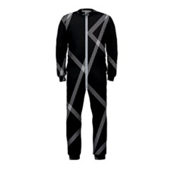 Stripes, Zigzag, Surface, Pattern, Onepiece Jumpsuit (kids)