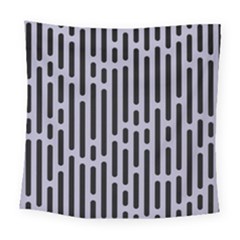 Texture, Stripes, Pattern Square Tapestry (large)