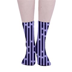 Texture, Stripes, Pattern Smooth Crew Length Tube Socks