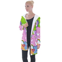 The Care Bears, Care Bears, Cartoon Longline Hooded Cardigan by kyorashop23