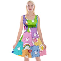 The Care Bears, Care Bears, Cartoon Reversible Velvet Sleeveless Dress