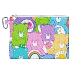 The Care Bears, Care Bears, Cartoon Canvas Cosmetic Bag (xl) by kyorashop23