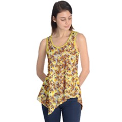 Whimsy Chickens Pattern (ai) Sleeveless Tunic by dflcprintsclothing