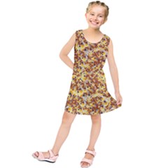 Whimsy Chickens Pattern (ai) Kids  Tunic Dress by dflcprintsclothing