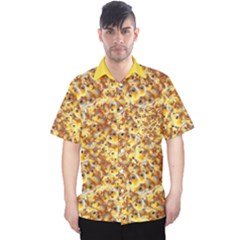 Whimsy Chickens Pattern (ai) Men s Hawaii Shirt