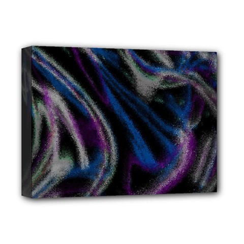 Multicolored Abstract Dynamic Shapes Print Deluxe Canvas 16  X 12  (stretched)  by dflcprintsclothing