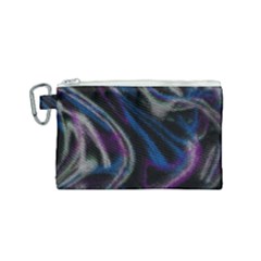 Multicolored Abstract Dynamic Shapes Print Canvas Cosmetic Bag (small) by dflcprintsclothing