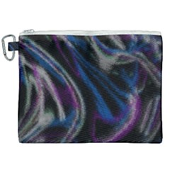 Multicolored Abstract Dynamic Shapes Print Canvas Cosmetic Bag (xxl) by dflcprintsclothing