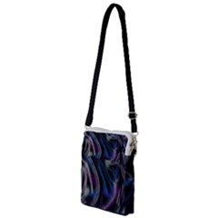 Multicolored Abstract Dynamic Shapes Print Multi Function Travel Bag