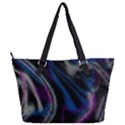 Multicolored abstract dynamic shapes print Full Print Shoulder Bag View2