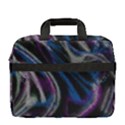 Multicolored abstract dynamic shapes print MacBook Pro 15  Shoulder Laptop Bag View4