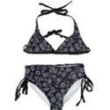 Whimsy Beasts Print Pattern Design Kids  Classic Bikini Set View1