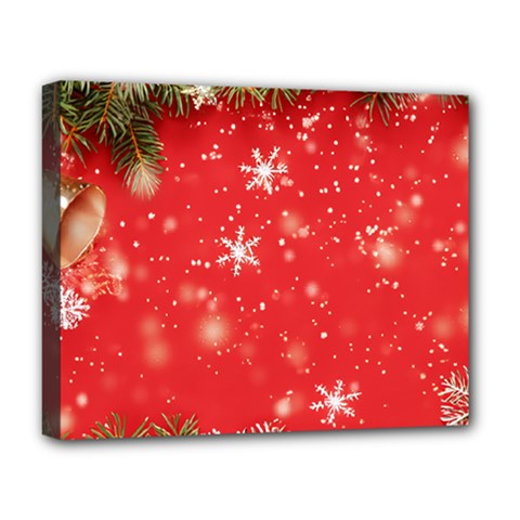 Christmas Ornament Deluxe Canvas 20  X 16  (stretched) by Salmanaz77